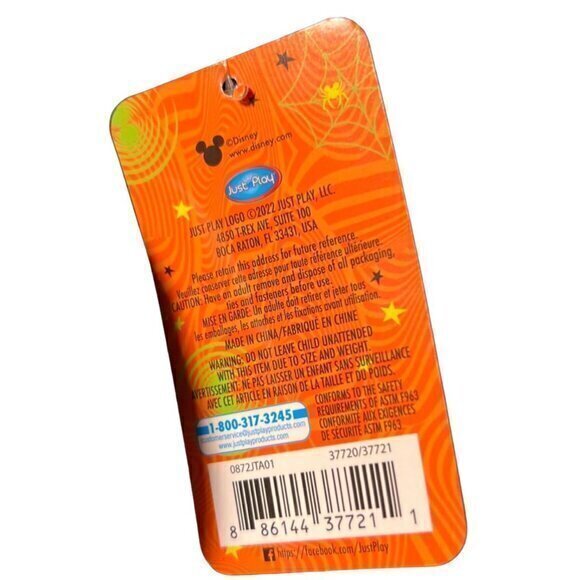 Disney Mickey & Minnie Mouse Halloween Costume Plush Set. NEW with Tags & sealed - Picture 11 of 12